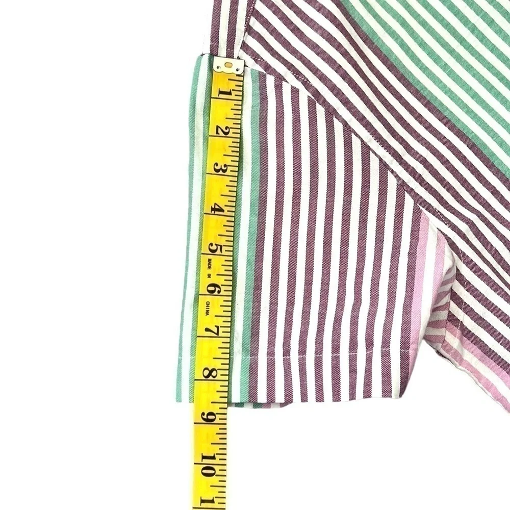 J. Crew Mens The Broken-In Oxford Short Sleeve Button Down Shirt Size Medium NWT